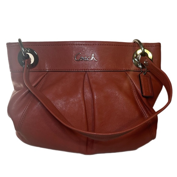 COACH Ashley Hippie Leather Crossbody Shoulder Bag Authenticated - Picture 5 of 10